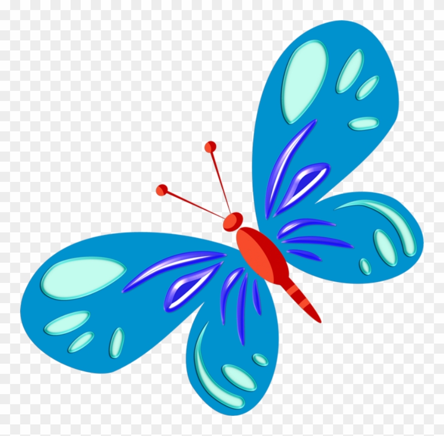 Butterfly Clip Art, Butterflies, Random Stuff, Random - Lepidoptera - Png Download