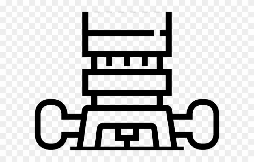 Wood Router Icon Clipart