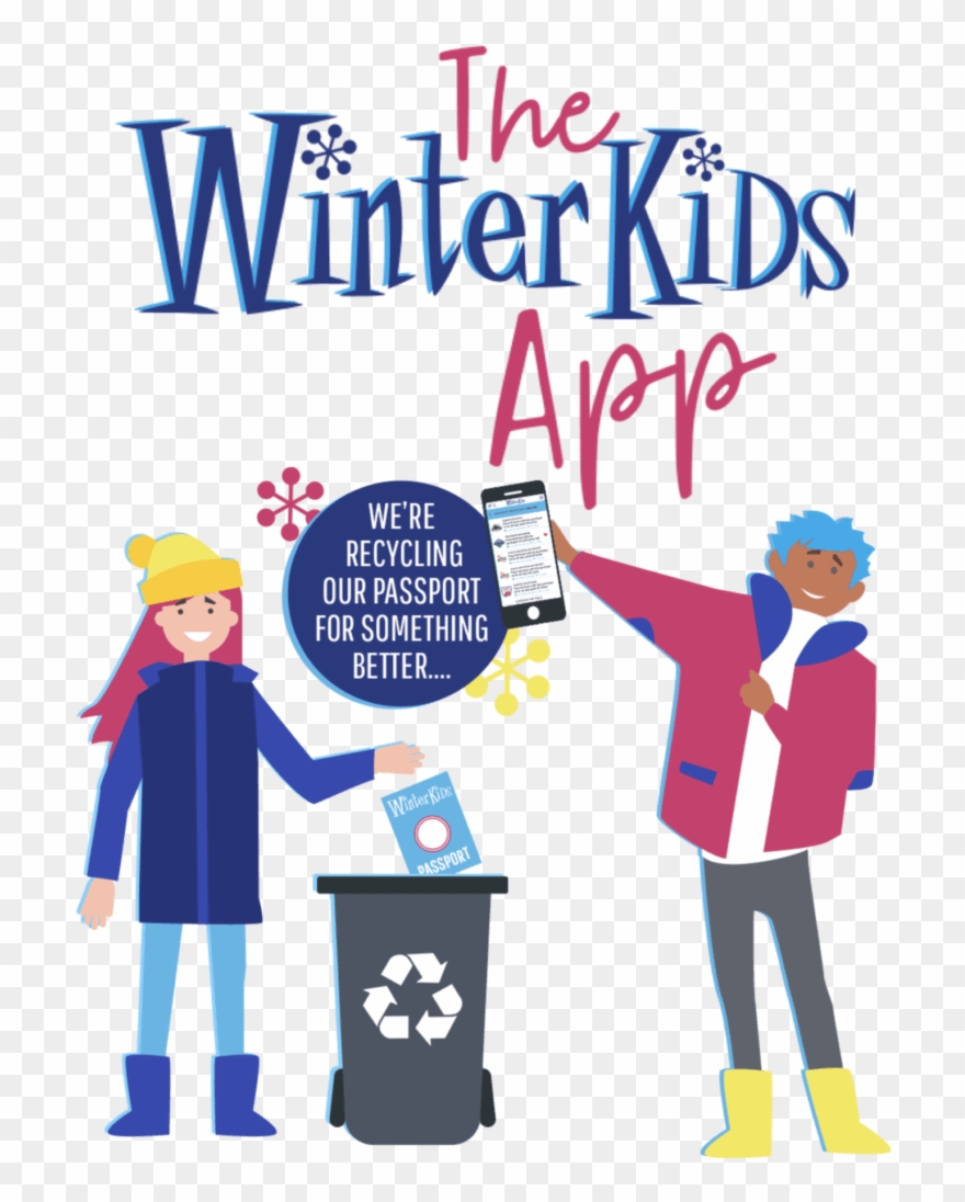 Recycling Winterkids Passport Now The Winterkids App - Passport Clipart