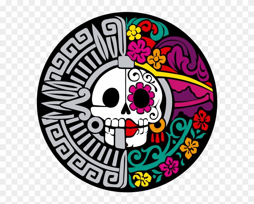 Graphic Library Library Catrina Drawing Colorful - Dia De Muertos Png Clipart