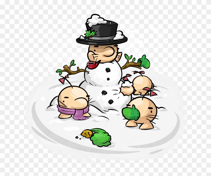 Saturn Snow Day - Earthbound Clipart
