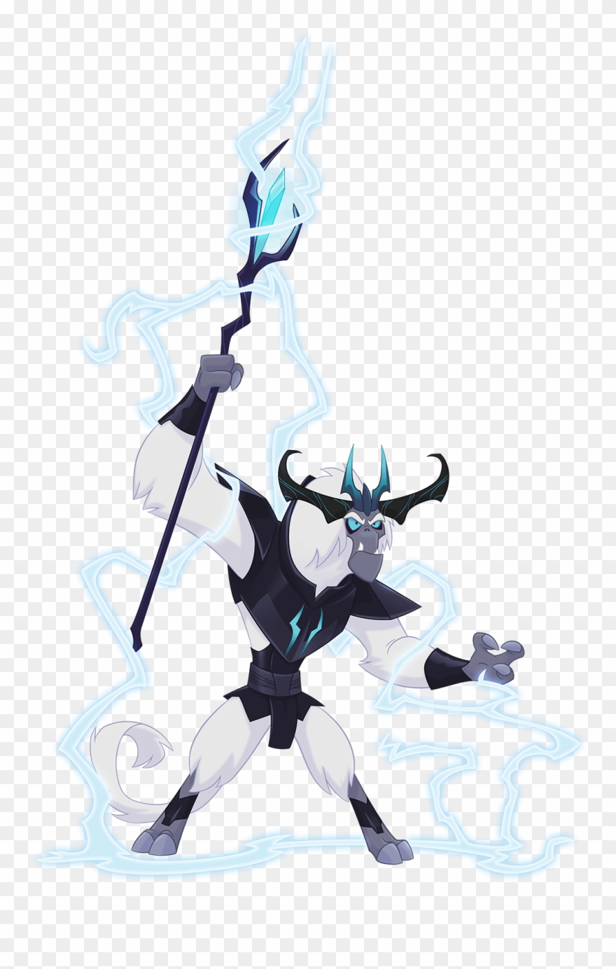 I Go About Doing My Duct Tape Dummy Around The Leg - Mlp Storm King Vector Clipart