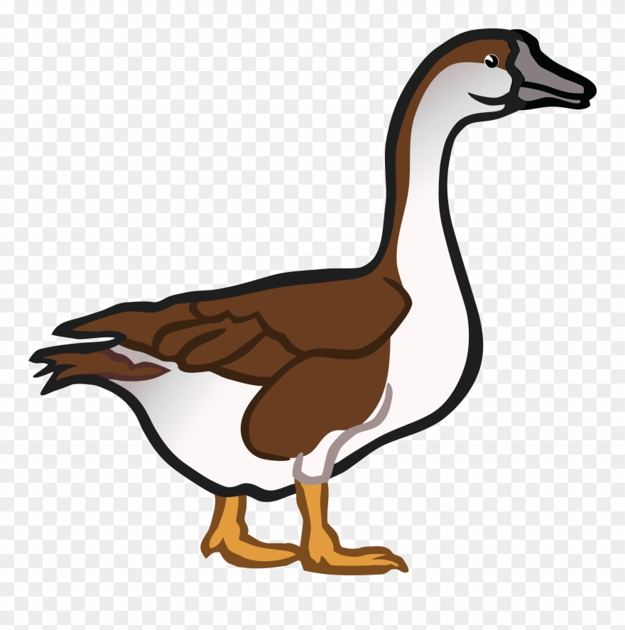 Free Clipart Of A Goose - Goose Clipart - Png Download