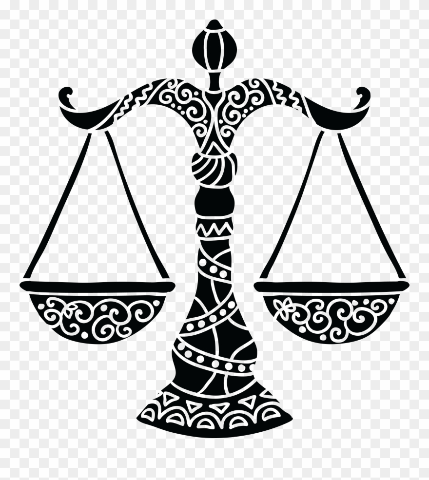 Free Clipart Of Horoscope Astrology Zodiac Libra Scales - Libra Scales Transparent Background - Png Download