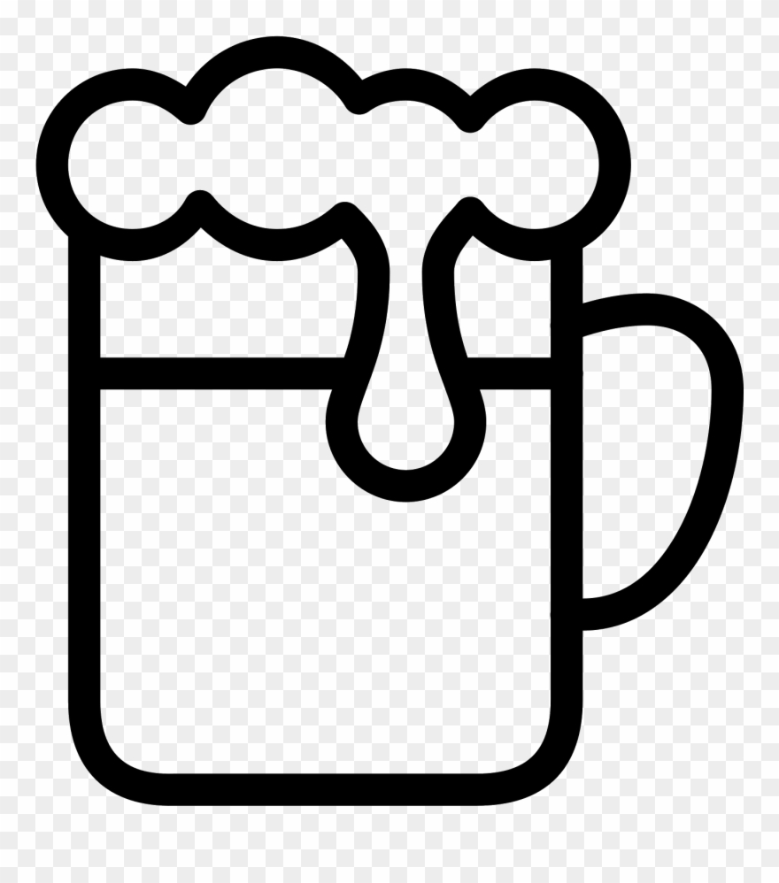 A Beer Icon Will Be A Cup Or Mug And The Mug Will - Beer Glass Icons Clipart