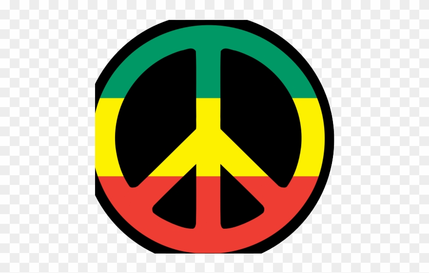 Rasta Clipart Peace Symbol - Reggae Shirt In Roblox - Png Download