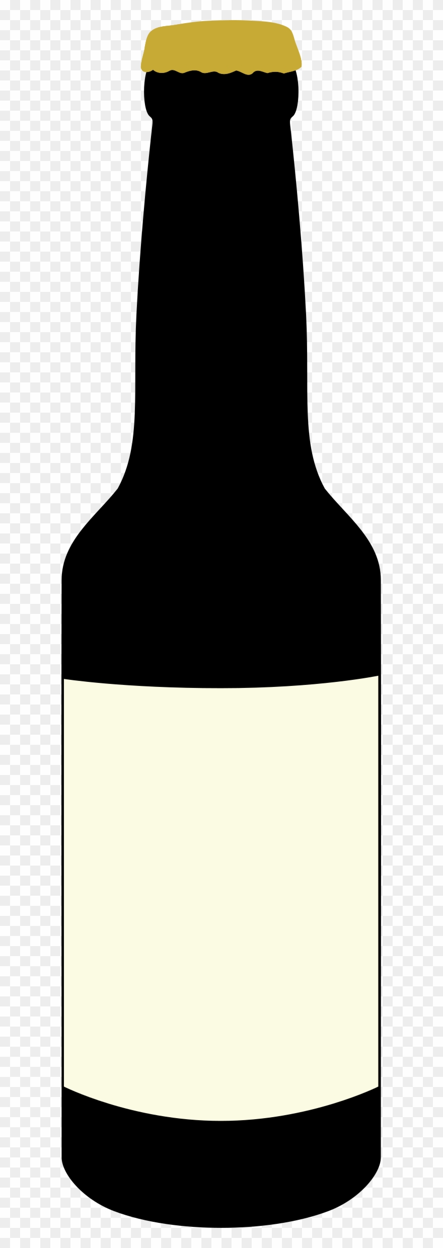Big Image - Clip Art Beer Bottle - Png Download
