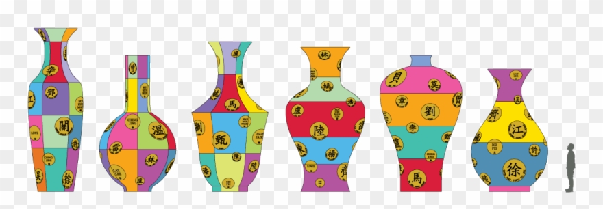 Display To Honor Chinese New Year And The 20th Anniversary - Illustration Clipart