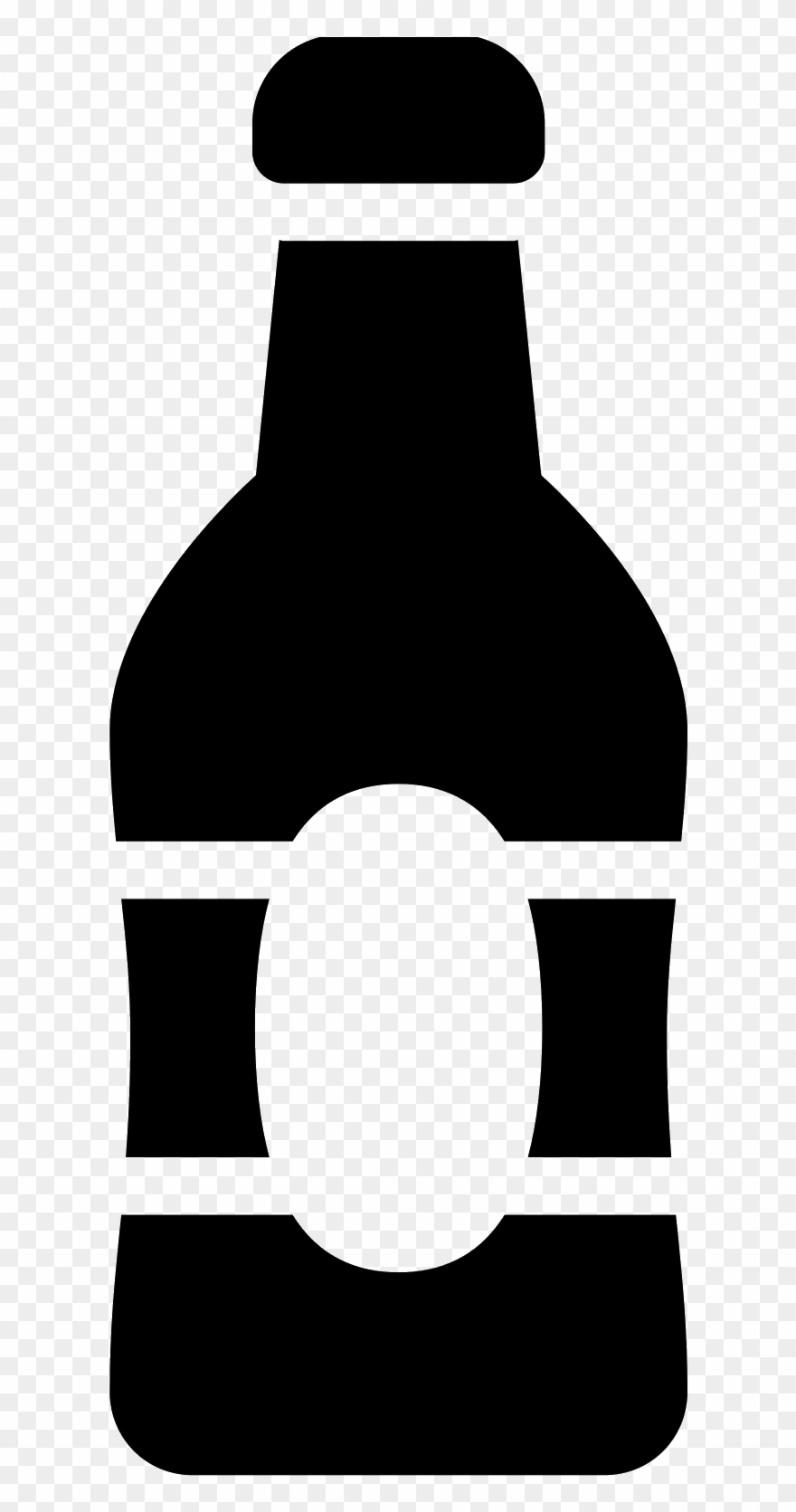 The Beet Bottle Is Shaped Like A Glass Bottle With - Beer Clipart