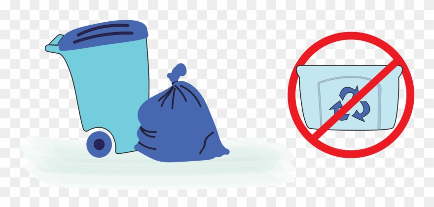 Put The Plastic Container In The Household Trash - Io Sto Con Emergency Clipart