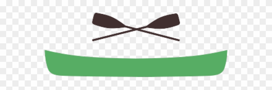 Canoe Silhouette Png Clipart