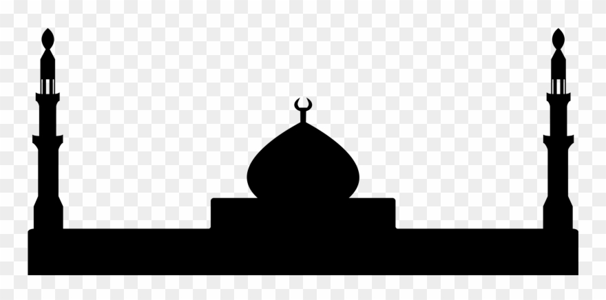 Open - Mosque Vector Clipart