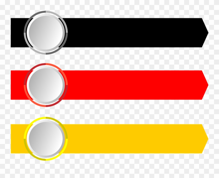 Arrows, Banner - Arrow Banner Vector Png Clipart