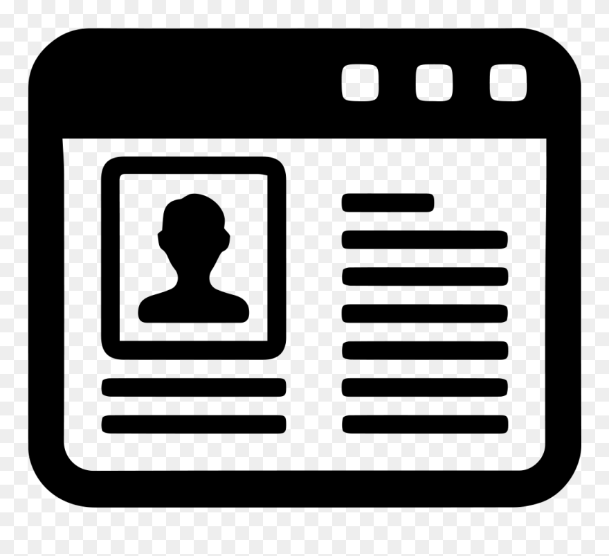 Website Clipart Homepage - Personal Website Clipart - Png Download