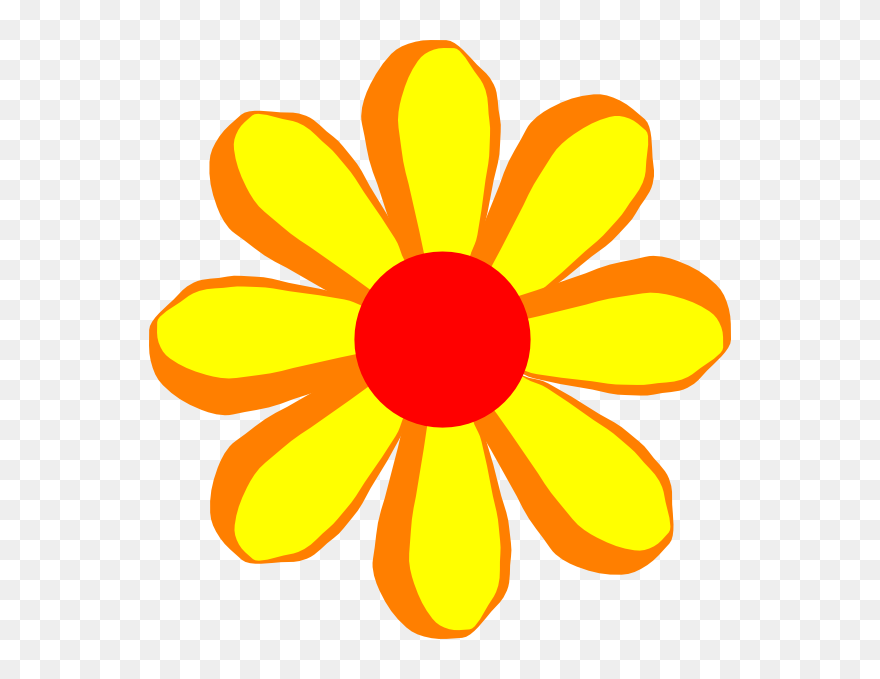 Cartoon Flower Transparent Background Clipart