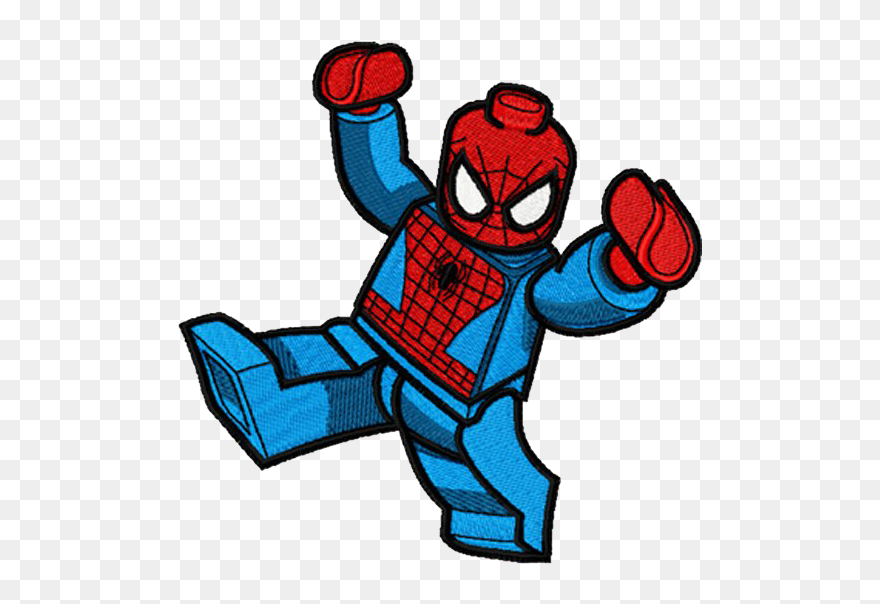 Lego Spiderman Clipart Svg Lego Spiderman Download - Lego Spiderman Clipart - Png Download
