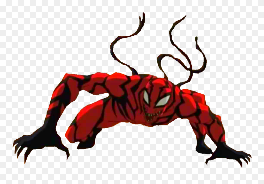 Spiderman Clipart Carnage - Spider Man Carnage Png Transparent Png