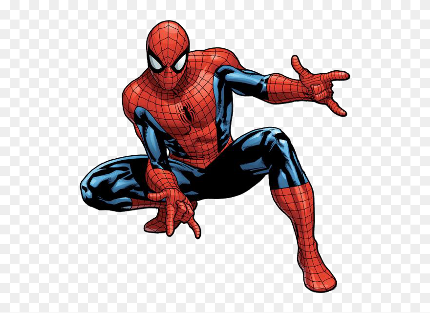 Spiderman Clipart Peter Parker - Spider Man Comics Suit - Png Download