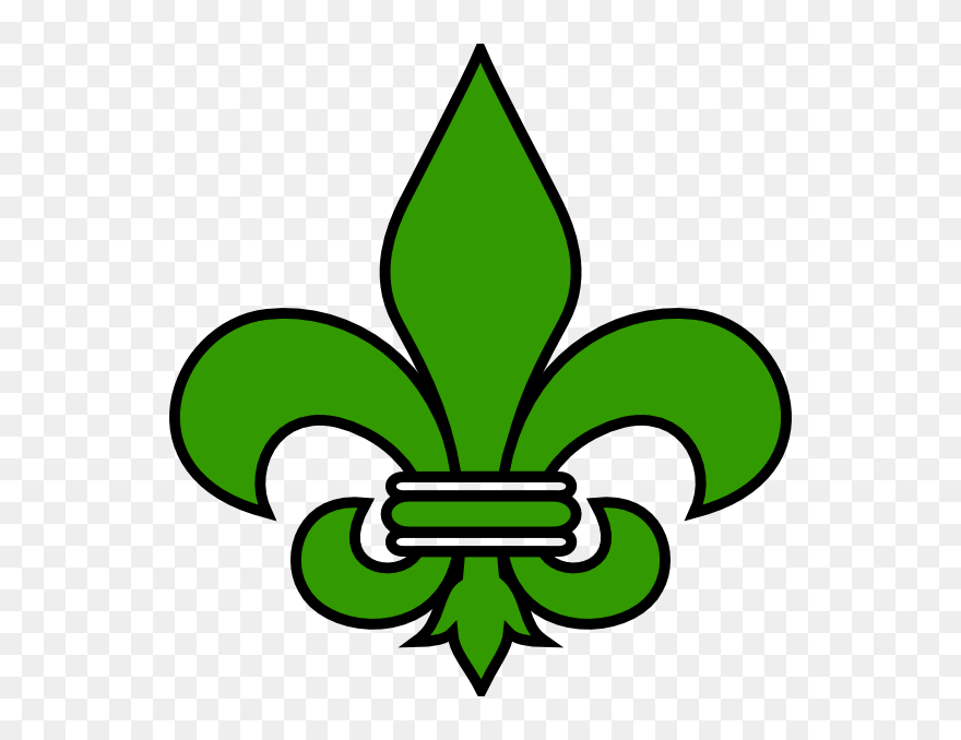 Mardi Gras Clip Art Images - Gray Fleur De Lis - Png Download
