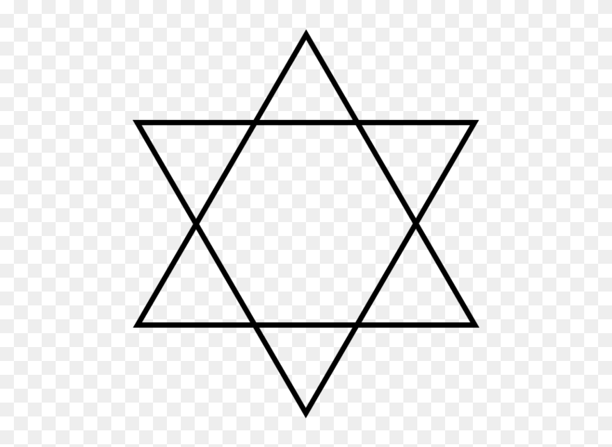 Free Jewish Star Cliparts, Download Free Clip Art, - Many Triangles Are There In A Star - Png Download