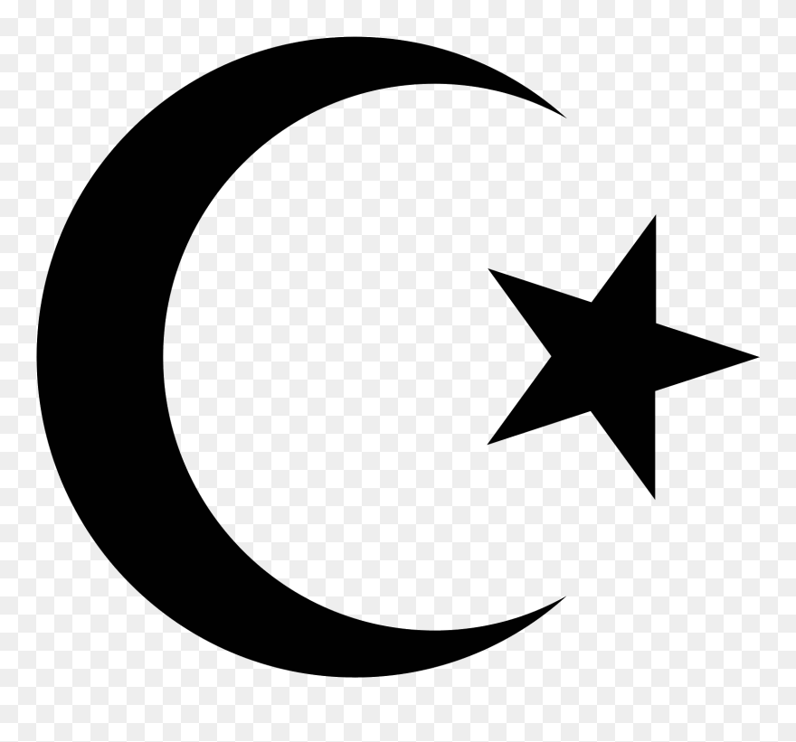 Crescent Moon And Stars Png Clipart