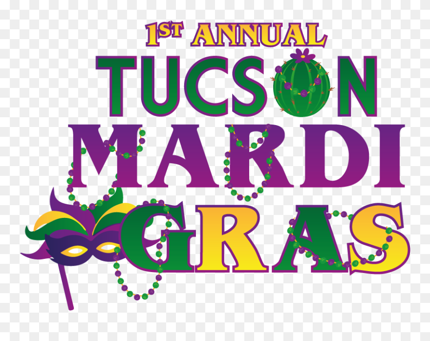 Tucson Mardi Gras - Graphic Design Clipart