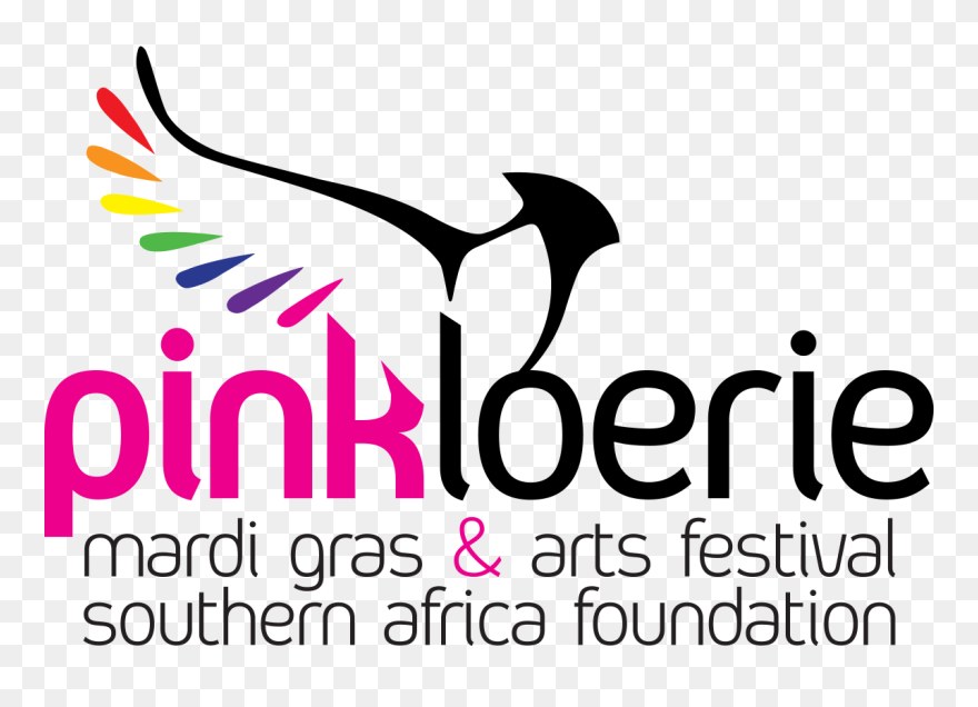 Pink Loerie Mardi Gras And Arts Festival Clipart