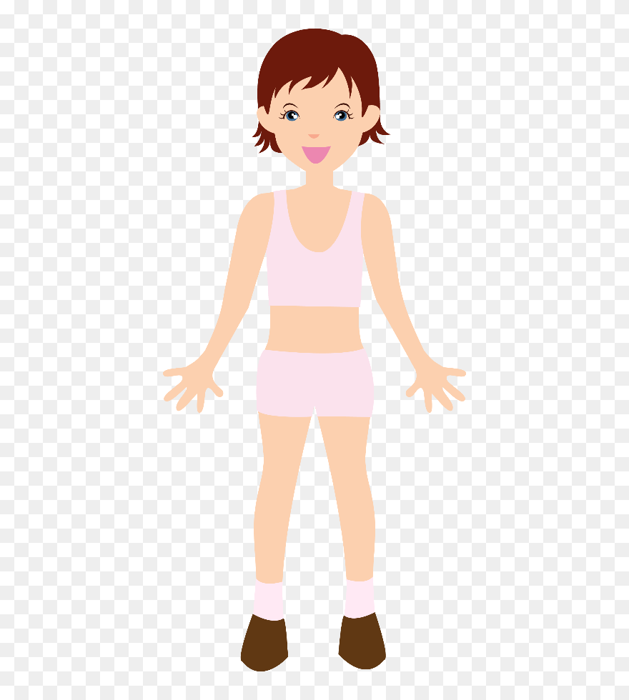 Transparent Paper Dolls Clipart - Illustration - Png Download