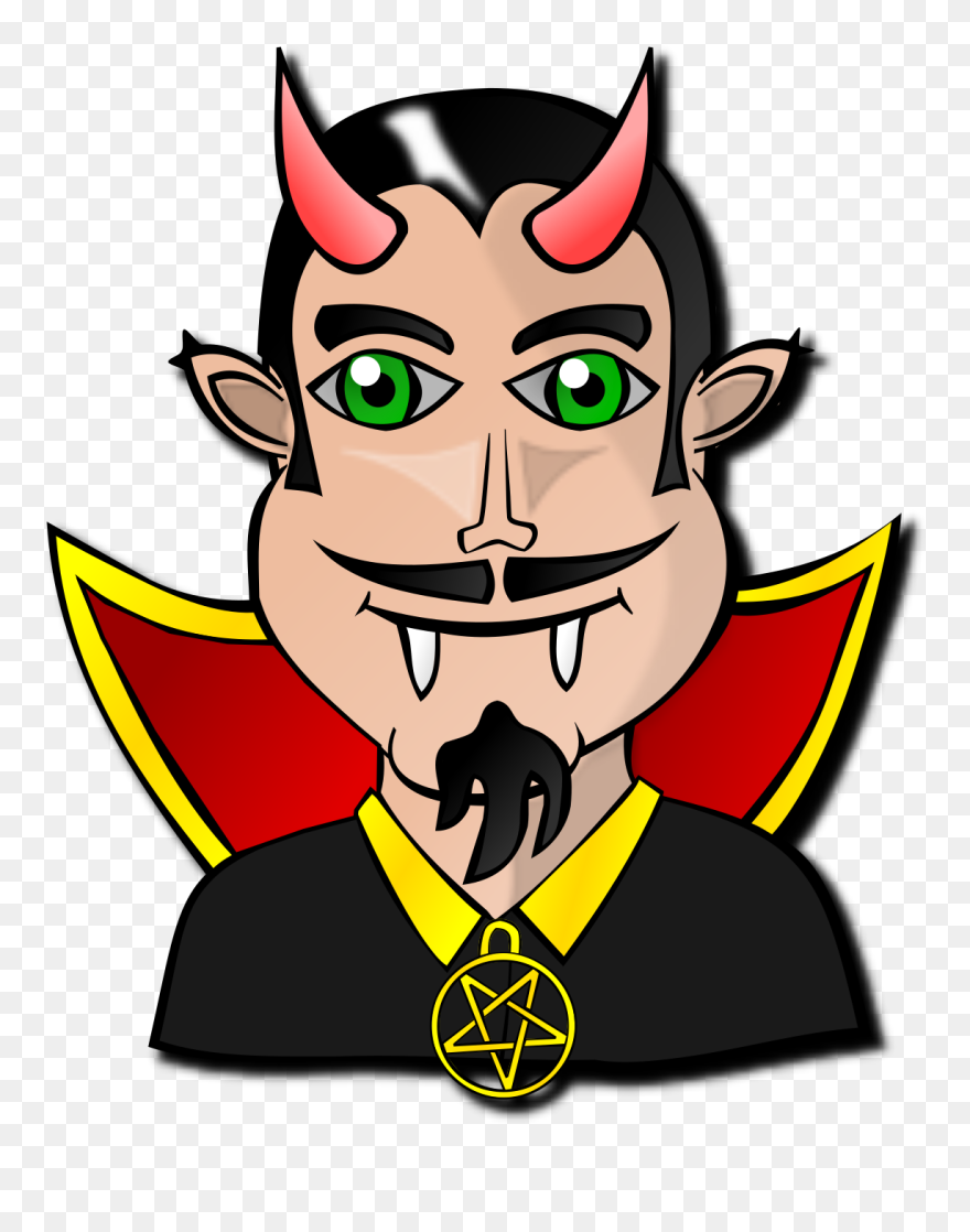 People Faces - Devil - Faces Of People Clipart