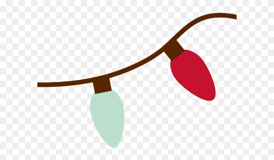 Christmas Lights Border Transparent Clipart