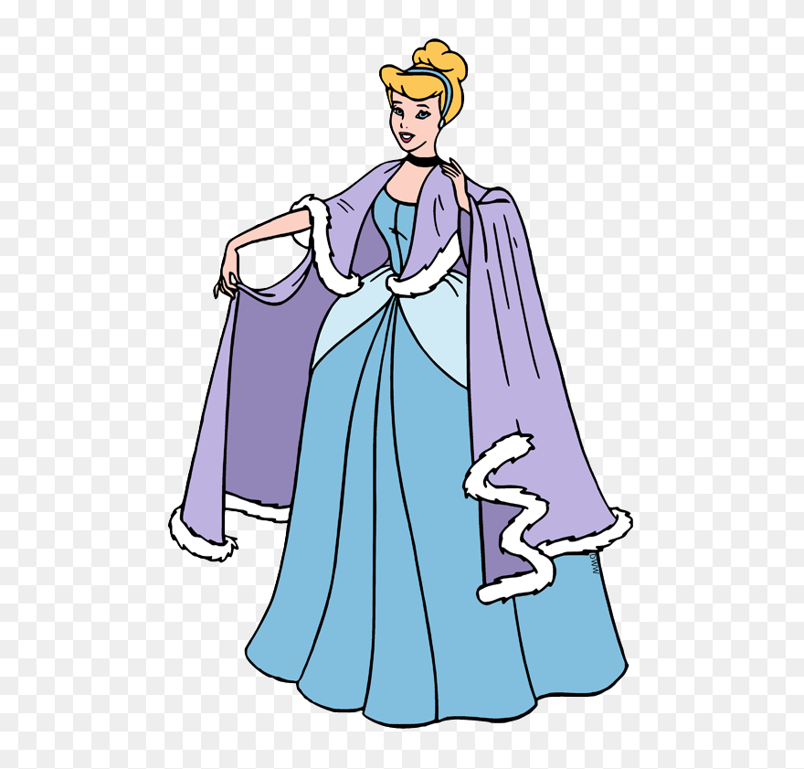 Cinderella Clip Art 3 - Png Download