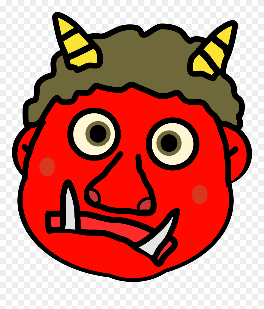 Demon Clipart Free For Download - Oni Setsubun - Png Download