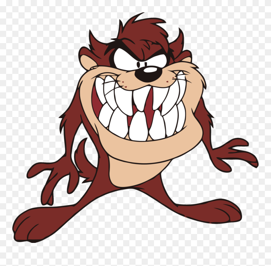 Tasmanian Devil Clipart Watercolor - Tasmanian Devil Looney Tunes - Png Download