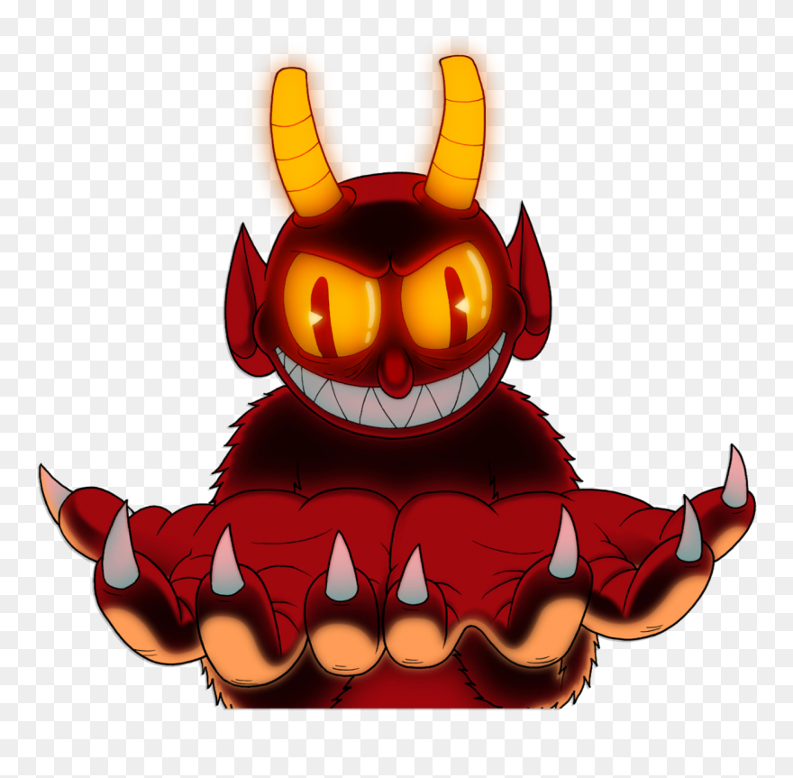 Demon Png Image - Art Of Cuphead Book Clipart