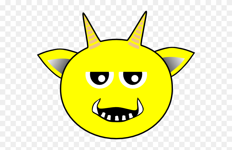 Yellow Demon Clipart (5300822) PinClipart