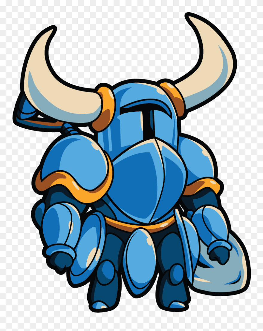 Knight Clipart Transparent Background - Shovel Knight Png