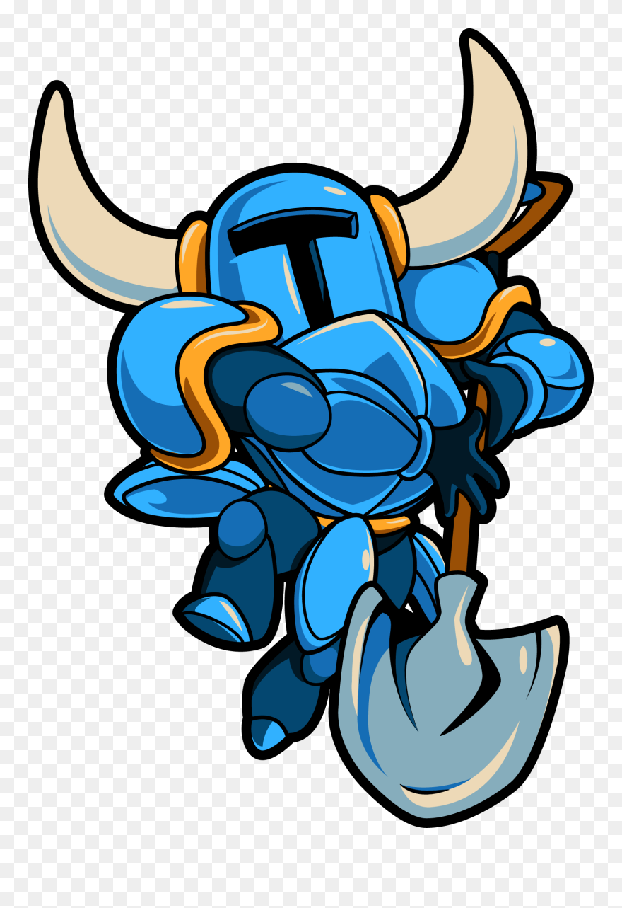 Transparent Knight Clip Art - Shovel Knight Transparent Background - Png Download