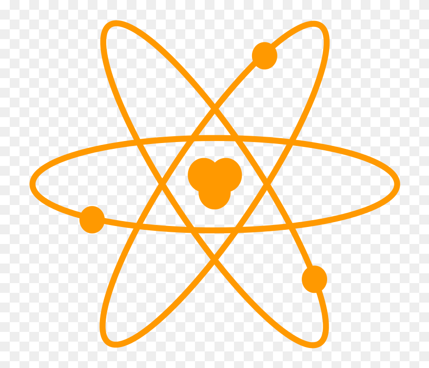 Chemistry Atom Clipart - Chemistry Clipart - Png Download
