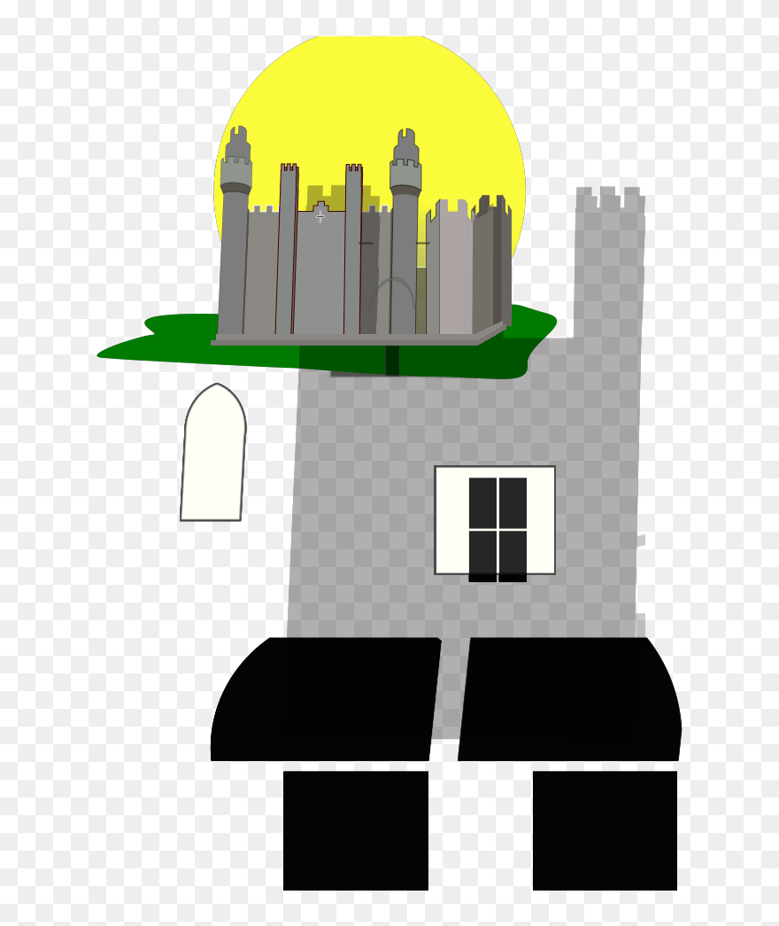 Castle 1 Svg Clip Arts - Castle Clip Art - Png Download
