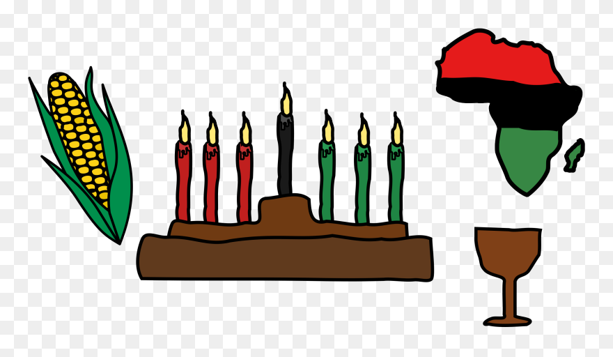 Corn Clipart Kwanzaa - Kwanzaa Symbols Transparent - Png Download