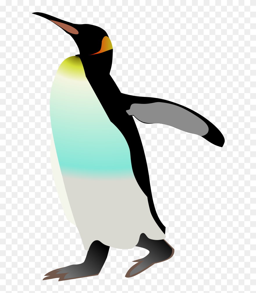 File Emperor Penguin Svg Wikimedia Commons - Penguin Clip Art - Png Download