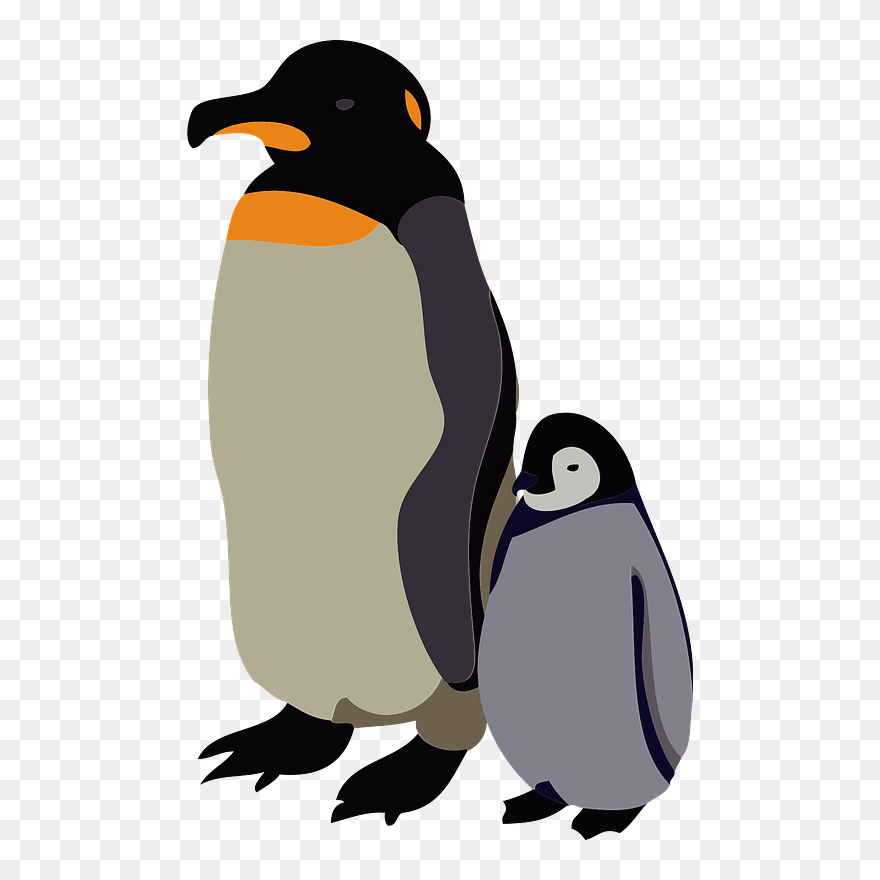 Emperor Penguin Clipart - Emperor Penguin - Png Download