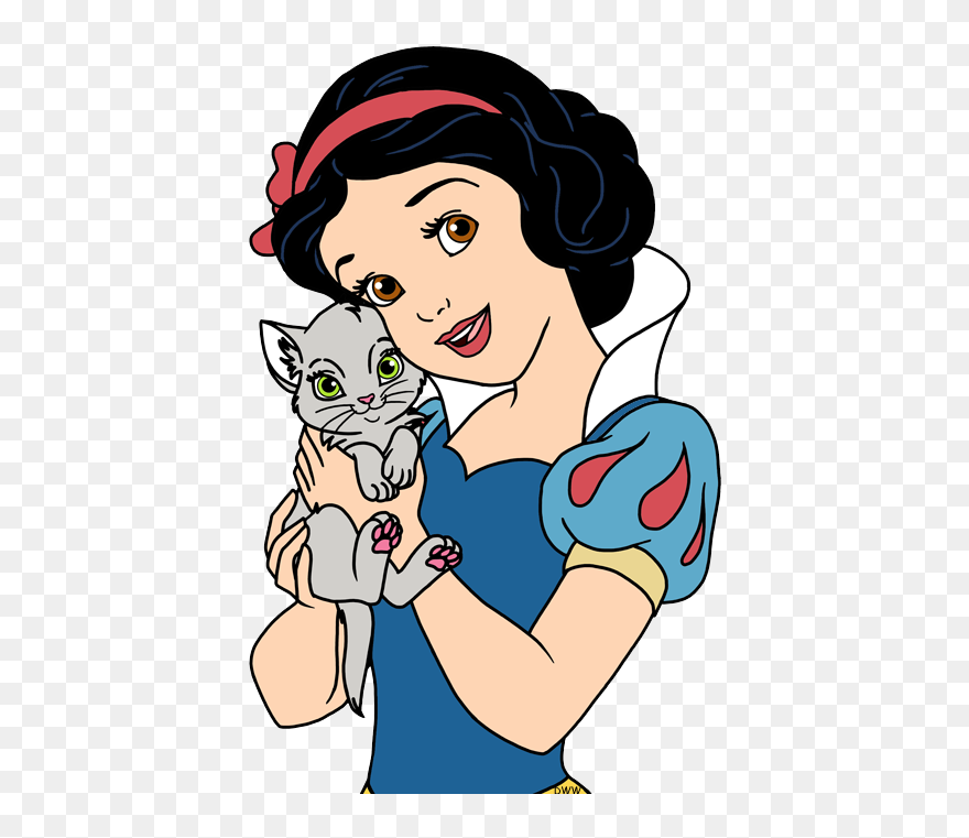 Snow White Clip Art 3 - Snow White Princess Face - Png Download