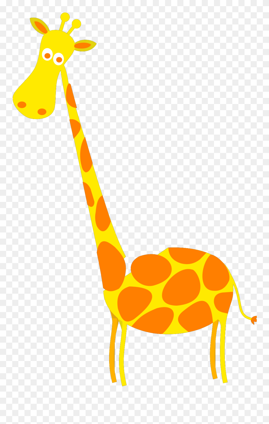 Transparent Background Giraffe Clipart - Png Download