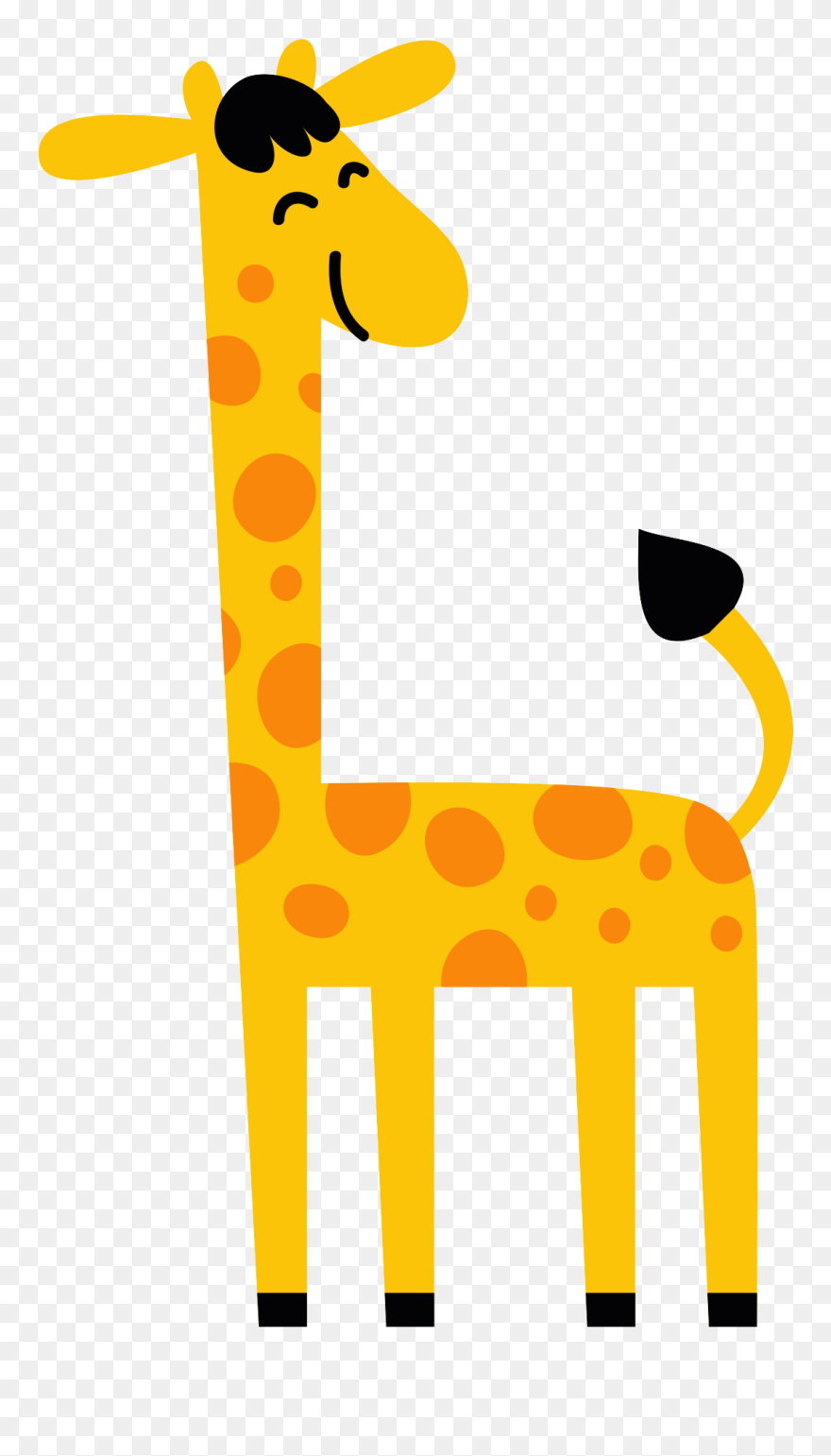 Giraffe Cartoon Png Clipart