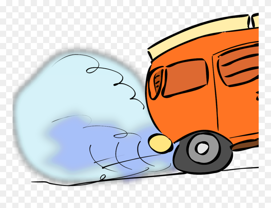Cartoon Transparent Van Driving Clipart