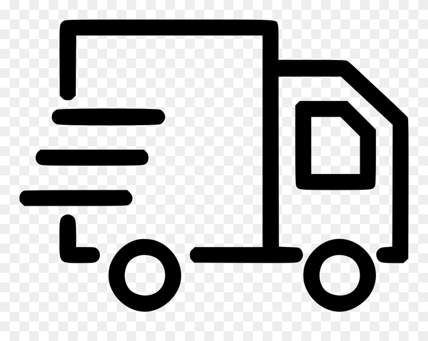 Mini Van Delivery Express Mail Vehicle Svg Png Icon - Deliver Icon Png White Clipart