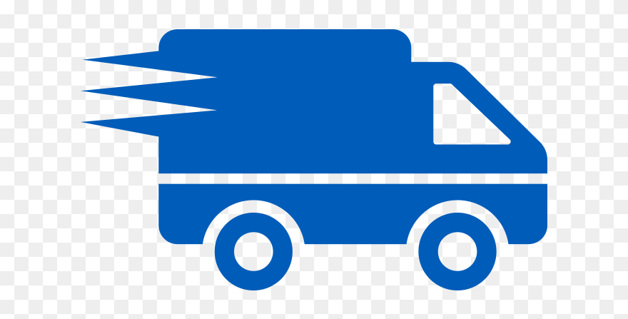 A Speeding Van To Show The Need For Strapping Equipment - Black And White Trust Badges Clipart