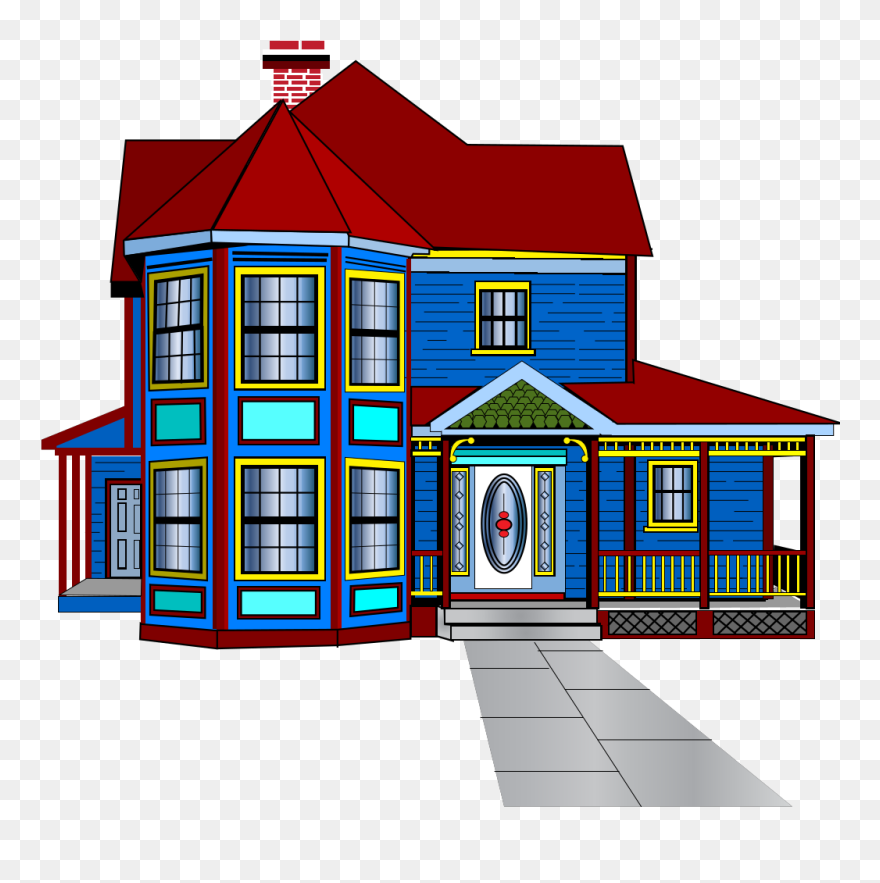 Aabbaart Njoynjersey Mini-car Game House - Mansion Clipart - Png Download
