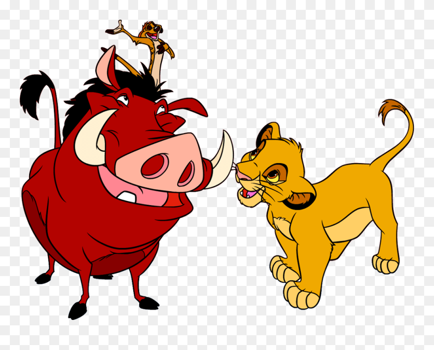 Simba Clipart - Cliparts - Co - Simba Timon E Pumbaa - Png Download